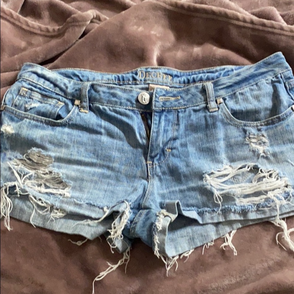 Jean shorts